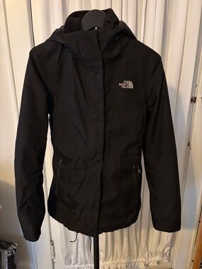 The North Face Women's Black Hooded Ski Jacket